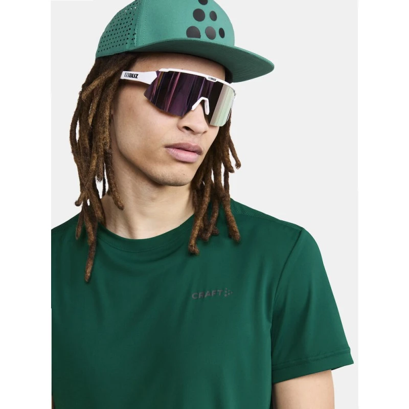 МЪЖКА ТЕНИСКА CRAFT CORE ESSENCE SS, цвят ЗЕЛЕН, р-р. S