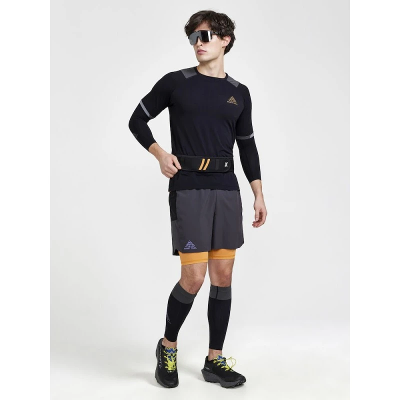 МЪЖКА ТЕНИСКА CRAFT PRO TRAIL FUSEKNIT, цвят ЧЕРЕН, р-р. XL