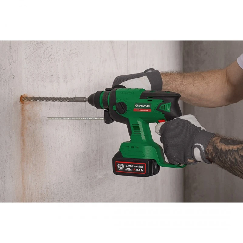 Безчетков Акумулаторен Перфоратор STATUS MPB20