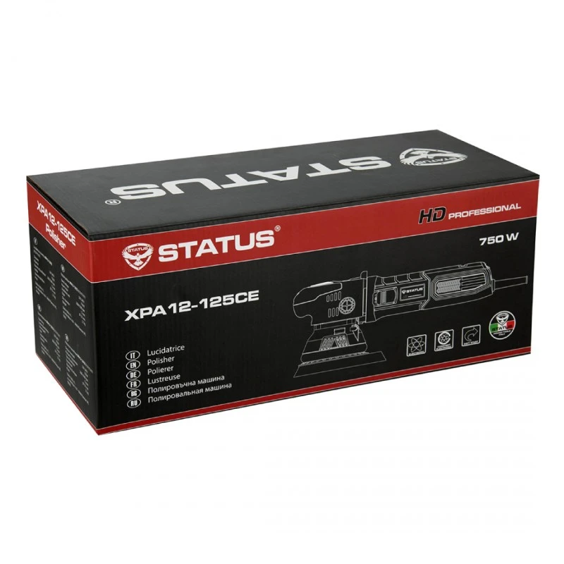 Вибрационна полирмашина STATUS XPA12-125CE