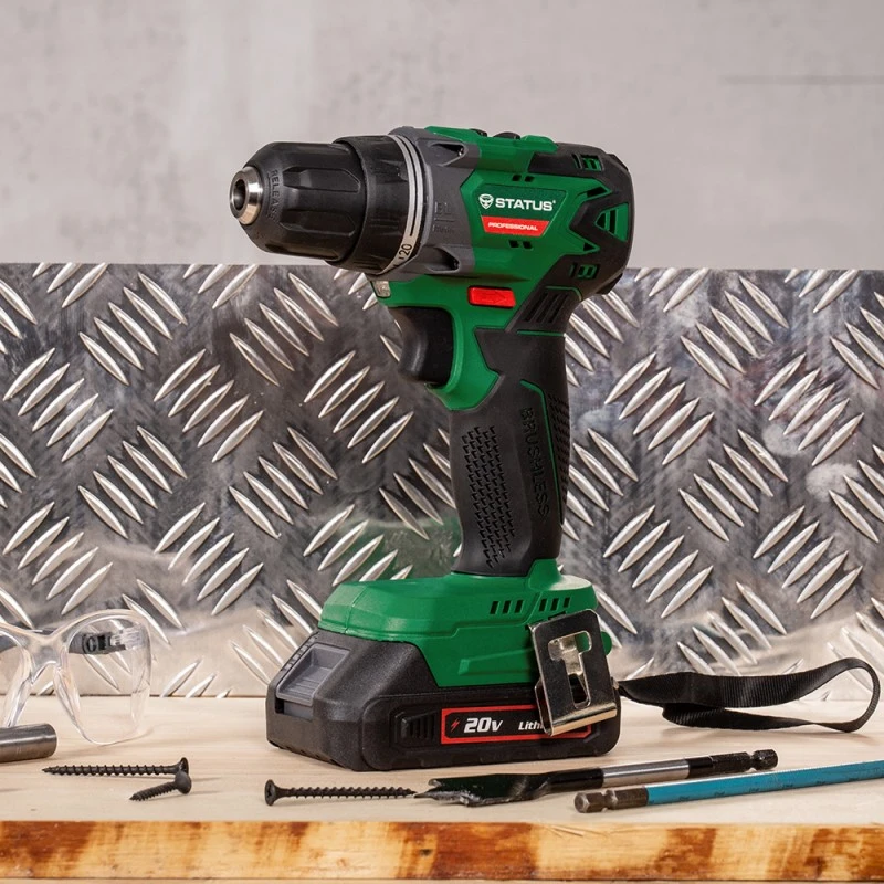 Безчеткова Акумулаторна Бормашина - Винтоверт STATUS CTW20-2Li
