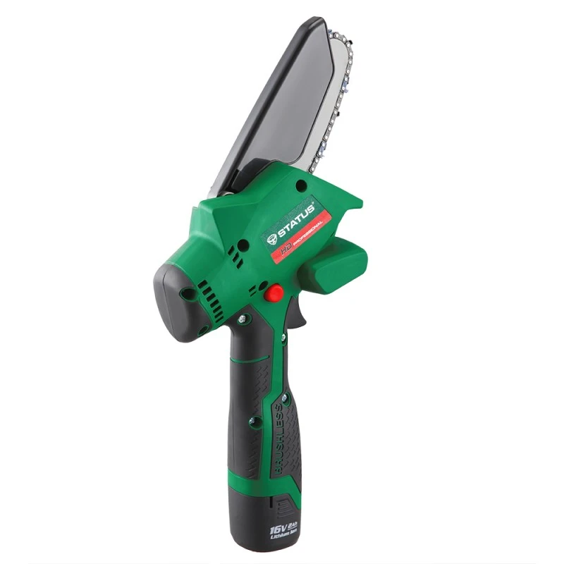 Безчетков акумулаторен комплект верижен трион и ножици STATUS SCB100-16KIT