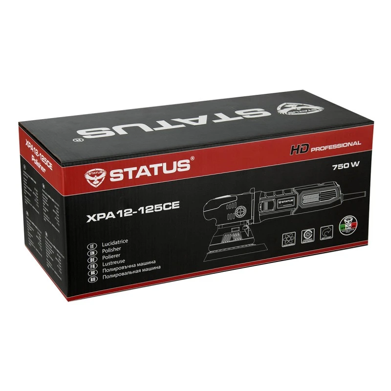 Вибрационна полирмашина STATUS XPA12-125CE
