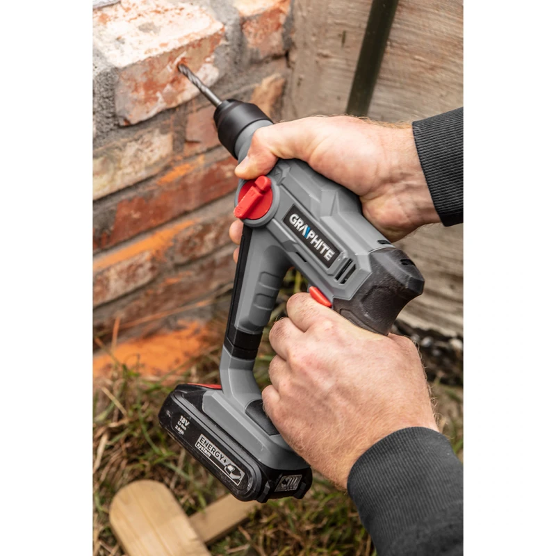 Акумулаторна ударно-пробивна бормашина 58G009 GRAPHITE Energy+.