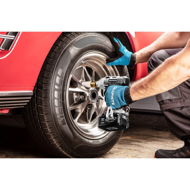 Акумулаторен ударен гайковерт 58G018 GRAPHITE