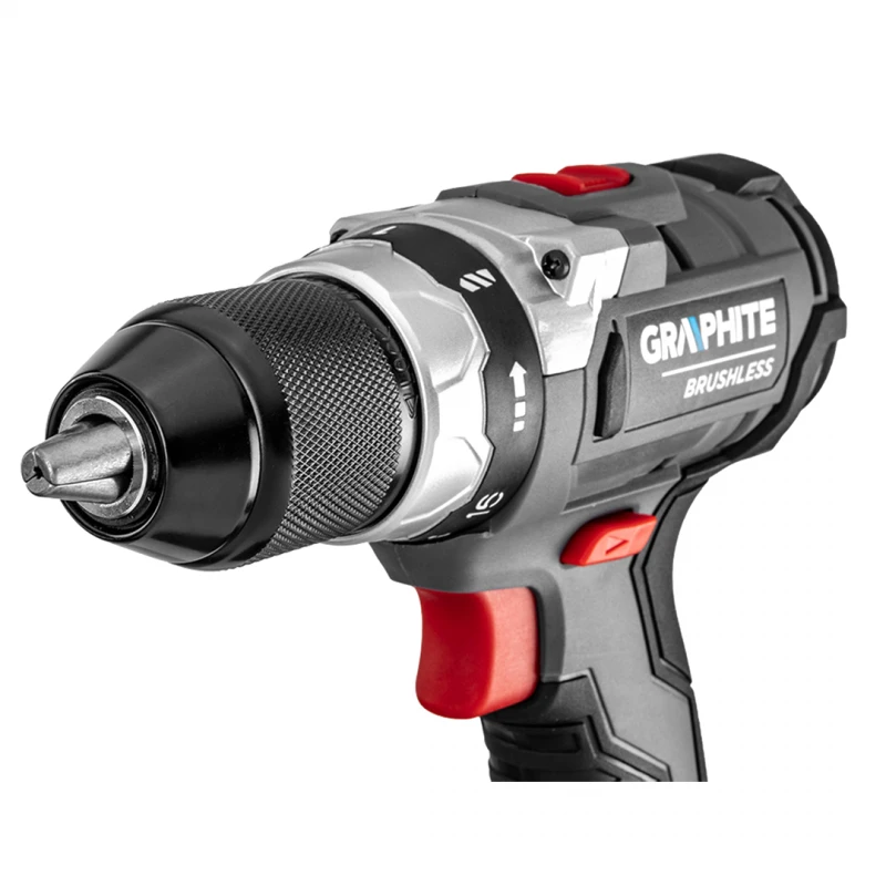 Акумулаторен пробивен винтоверт 58G019 GRAPHITE Energy+ безчетков двигател