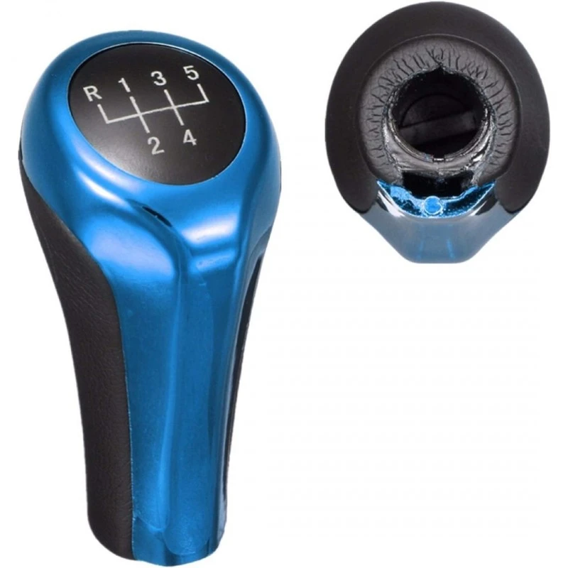 Топка Скоростен Лост За BMW БМВ X1, X3, X5, E53, E83, Е60, E81, E82, E87, E90, E91, E92, 5 Скорости, Синя