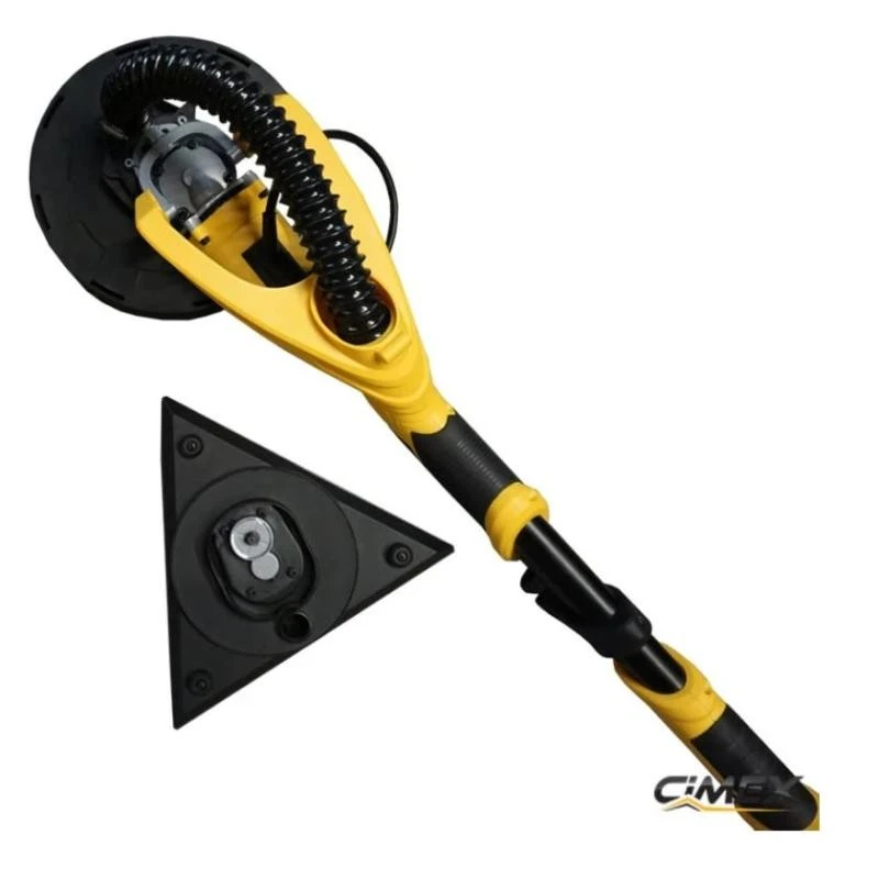 Шлайф машина за стени и тавани със сменящи се глави - тип Жираф CIMEX DWS220N + ПОДАРЪК 12 ШКУРКИ!