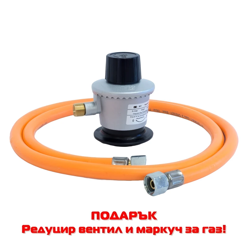 Газов калорифер 30.0kW, CIMEX LPG30 с редуцир вентил и маркуч