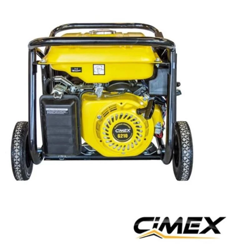 Генератор за ток 3.0 kW, електрически старт, АВР, колела - CIMEX PG4000S