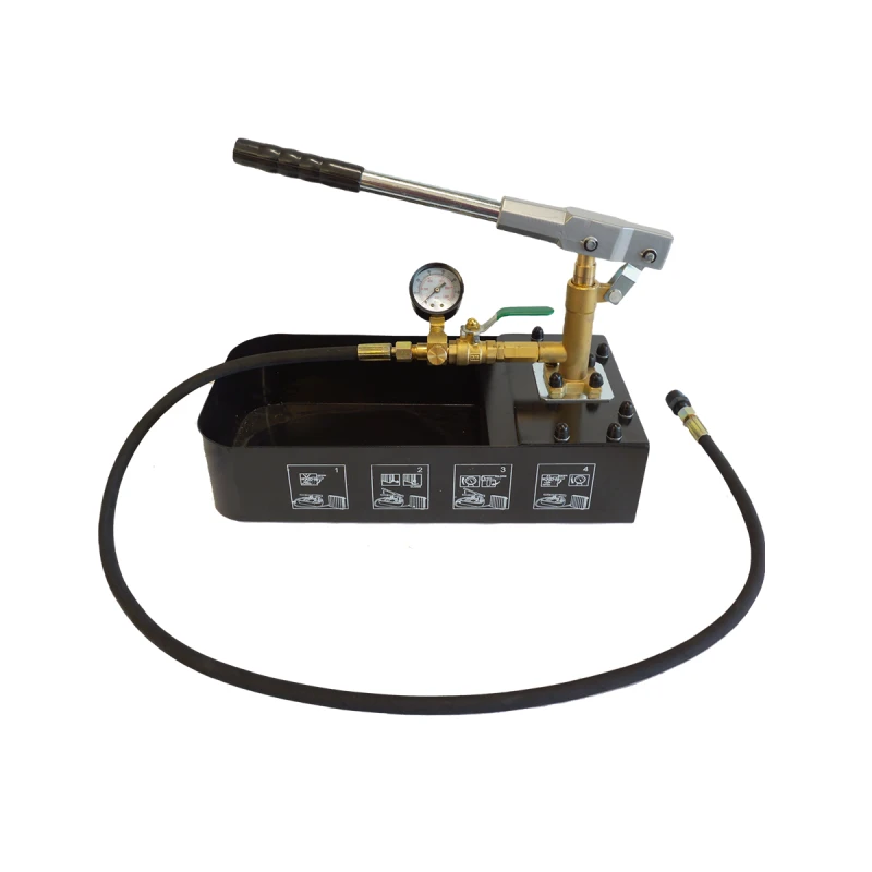 Ръчна помпа за изпитване на налягане 60 бара / 6,5 л. / CIMEX PT60