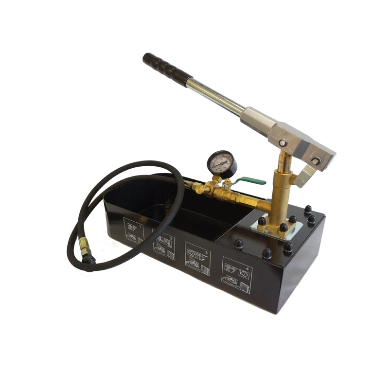 Ръчна помпа за изпитване на налягане 60 бара / 6,5 л. / CIMEX PT60