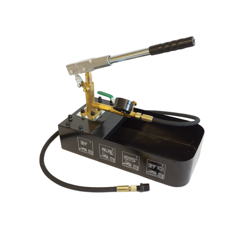 Ръчна помпа за изпитване на налягане 60 бара / 6,5 л. / CIMEX PT60