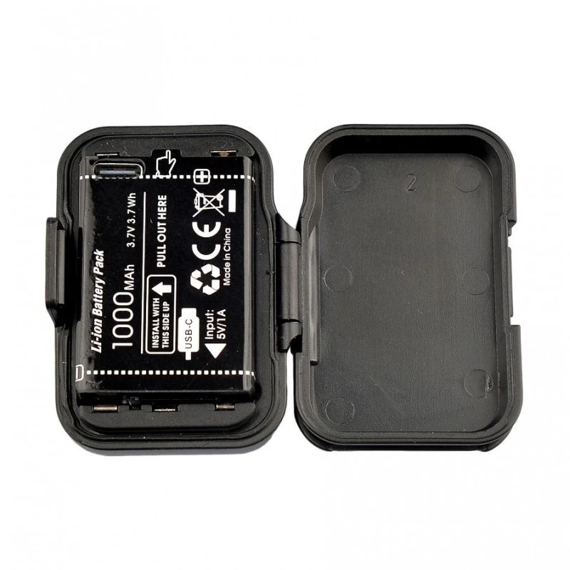 Челник Dulotec BH4R - с хибридно захранване Li-ion или 3xAAA алкални батерии