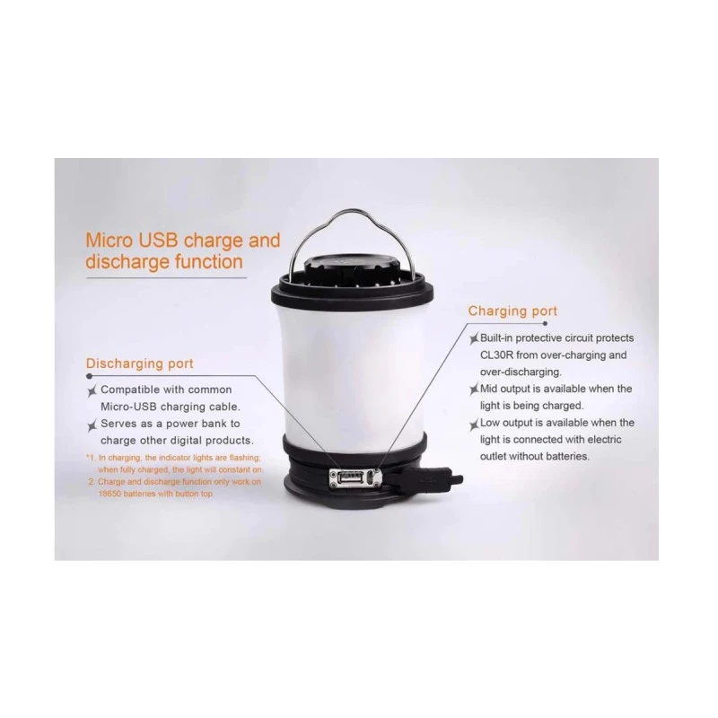 Къмпинг лампа Fenix CL30R LED