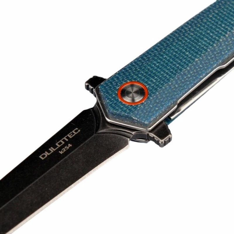 Сгъваем нож Dulotec K254-BL - дръжка от Micarta и 8Cr неръждаема стомана