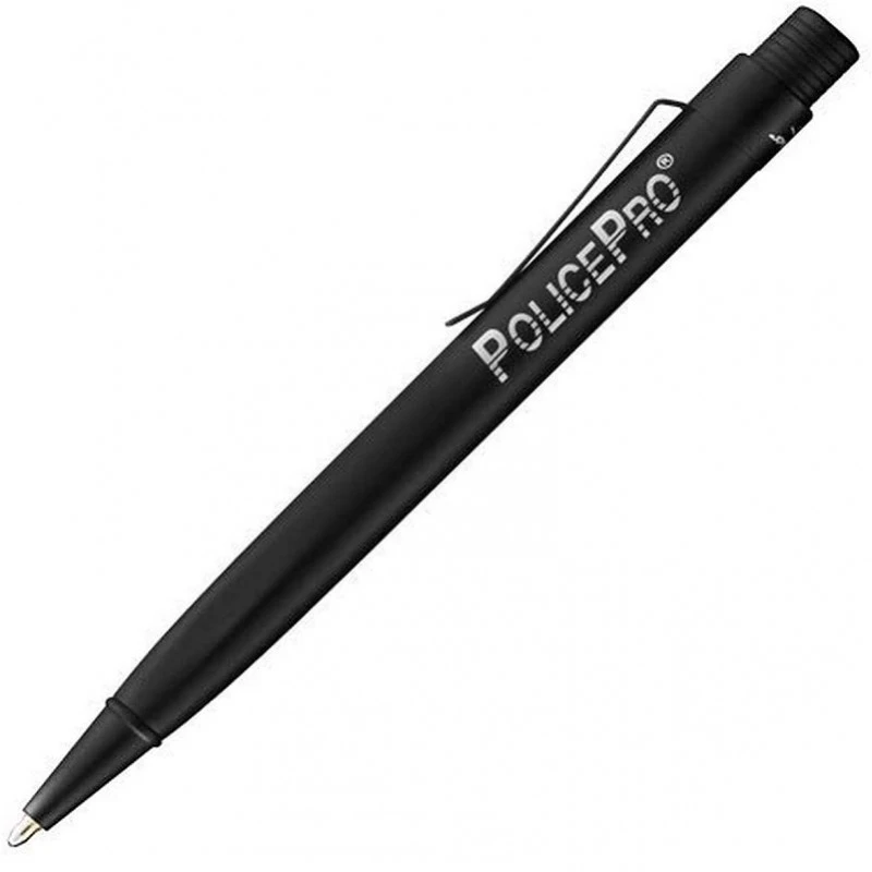 Химикалка Fisher Space Pen Police Pro Matte Black - PPROMB в подаръчна кутия