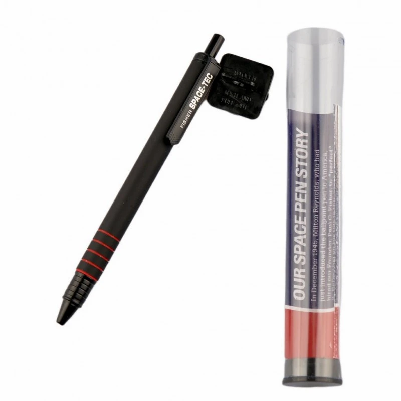 Химикалка Fisher Space Pen Space-Tec черен гумиран ST  в подаръчна кутия