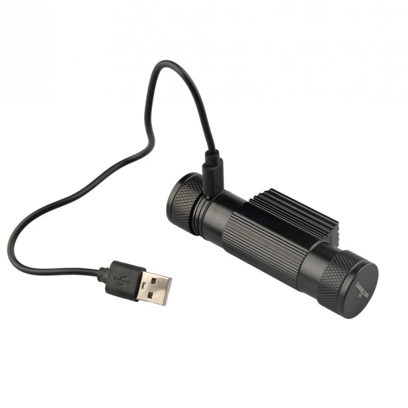 Мощен челник Dulotec H3 Pro + батерия 3400 mAh, бяла светлина до 2400 лумена