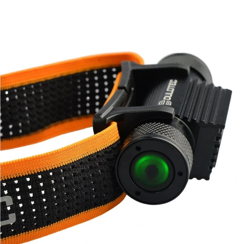 Мощен челник Dulotec H3 Pro + батерия 3400 mAh, бяла светлина до 2400 лумена