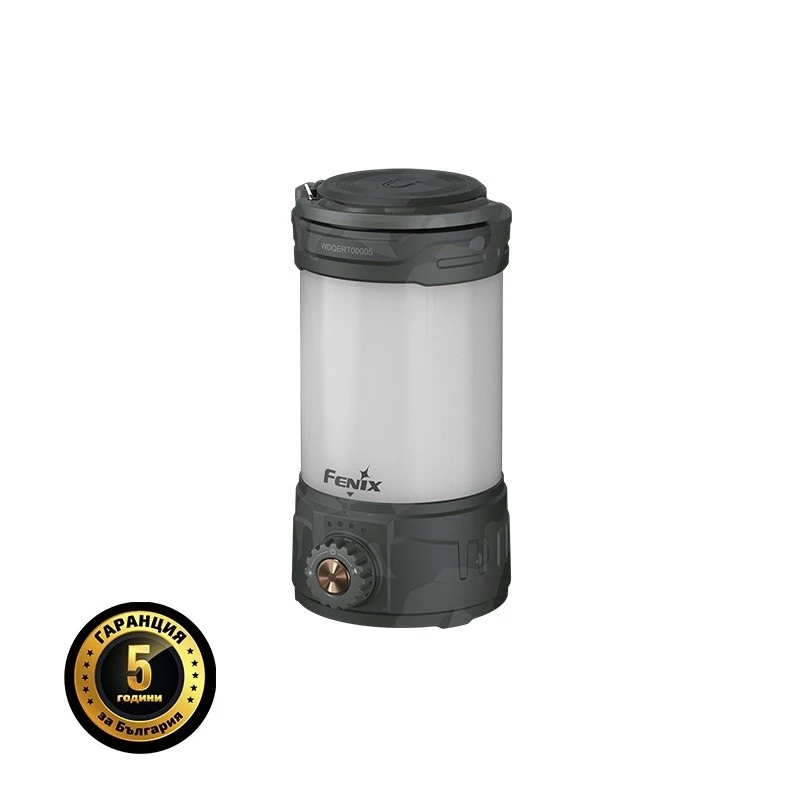 Къмпинг лампа Fenix CL26R PRO LED - сив камуфлаж