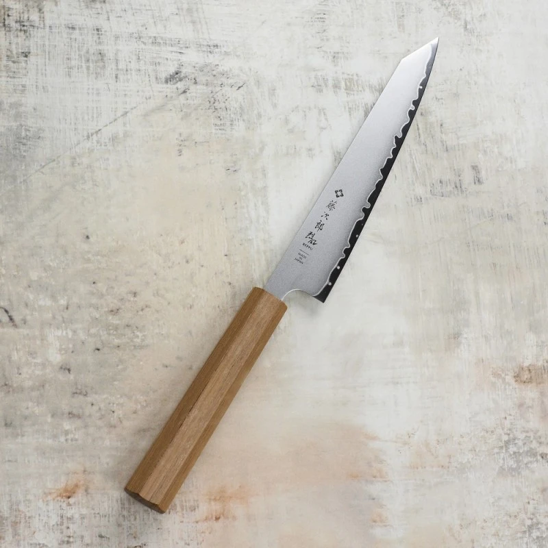 Кухненски нож Tojiro REPPU Kiritsuke Petty 150мм FD-1360 - SG2 ламинат - дръжка тик