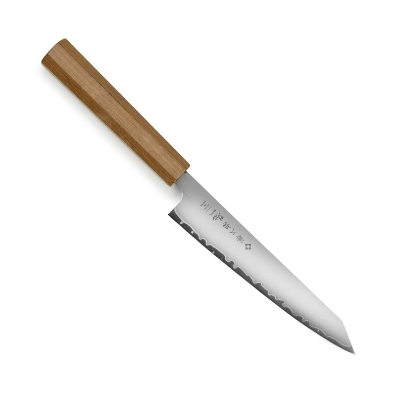 Кухненски нож Tojiro REPPU Kiritsuke Petty 150мм FD-1360 - SG2 ламинат - дръжка тик