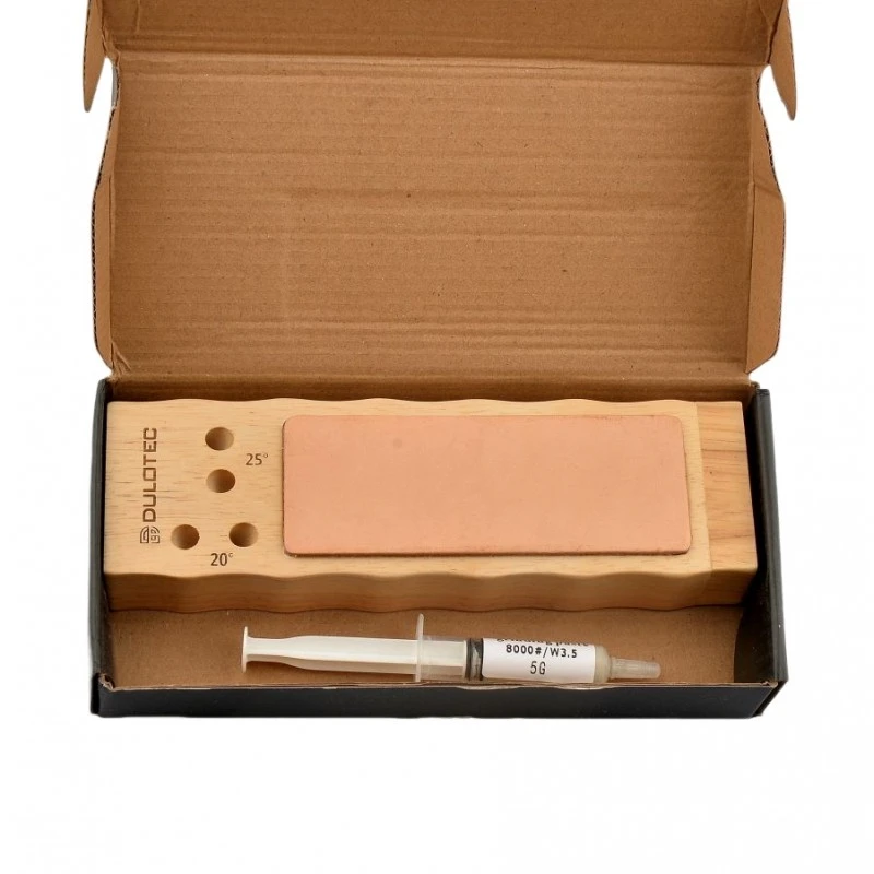 Dulotec V-Force диамантено керамично точило за ножове и строп