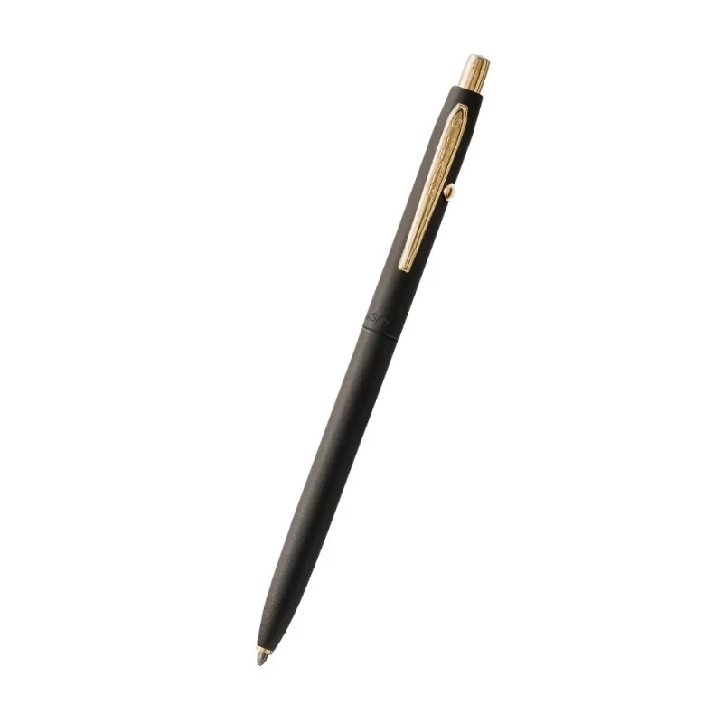 Химикалка Fisher Space Pen Matte Black Shuttle Space Pen with Gold Accents - CH4B