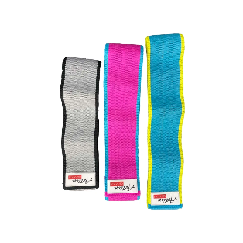 Ластик за крака S (сив) Active Gym Fabric Resistance Band