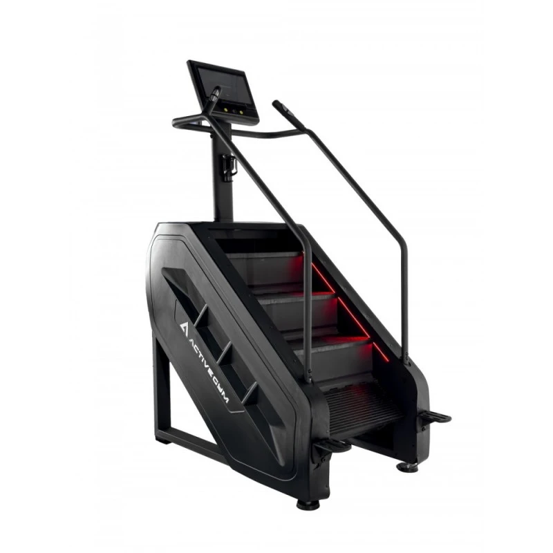 Active Gym Premium Line Stepmill Touch Screen Console