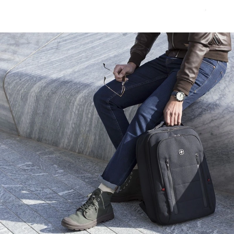 Раница Wenger, City Traveler, Carry-On 16inch Laptop Backpack w/ 12inch Tablet Pocket, Black