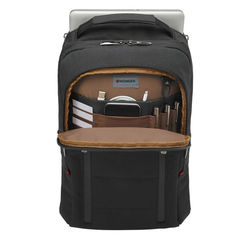Раница Wenger, City Traveler, Carry-On 16inch Laptop Backpack w/ 12inch Tablet Pocket, Black