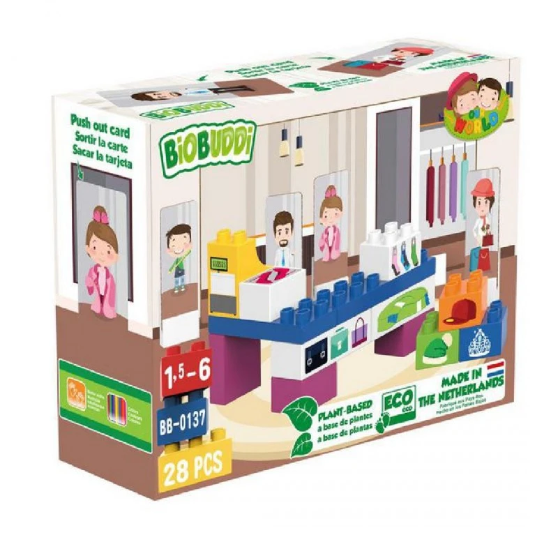 Конструктор, BioBuddi, Моден магазин, 28бр.