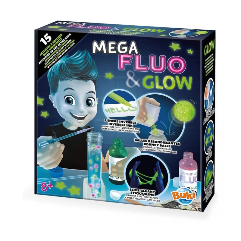 Експерименти за деца Buki France Флуоресцентна светлина