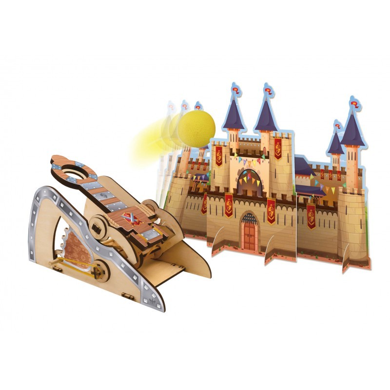 Образователна игра за сглобяване, Buki, Направи си сам катапулт