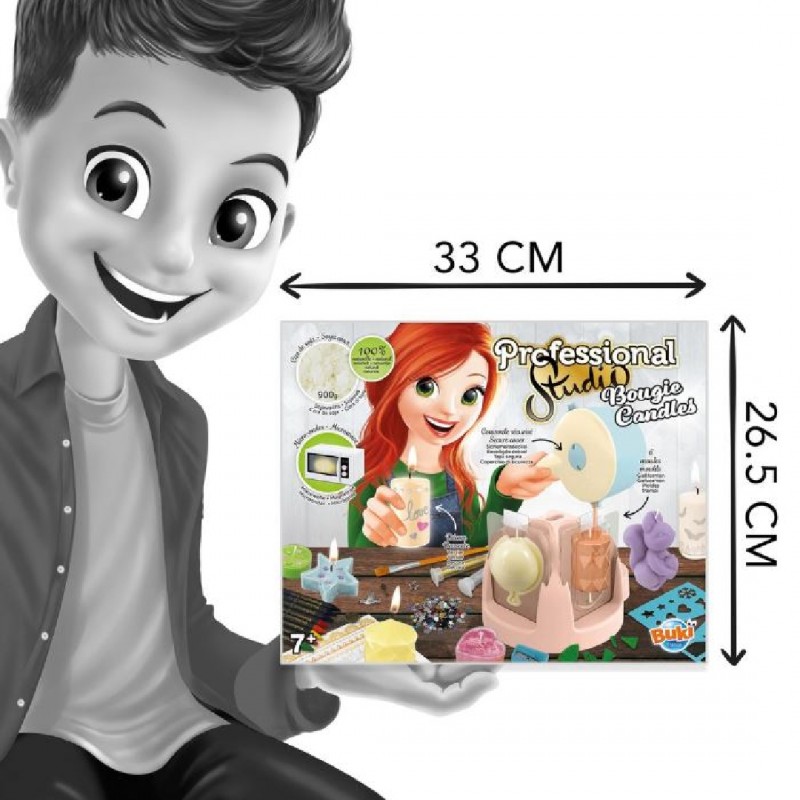 Експерименти за деца Buki France Професионално студио за свещи - Домашна козметика