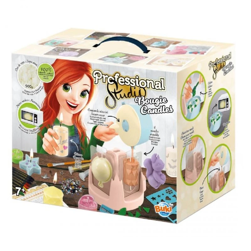 Експерименти за деца Buki France Професионално студио за свещи - Домашна козметика