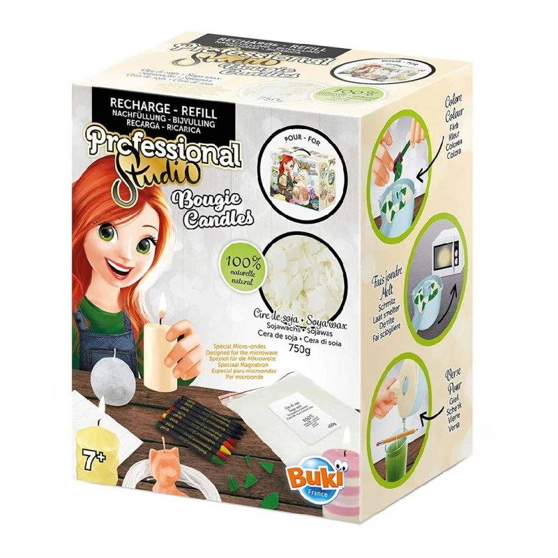 Експерименти за деца Buki France Направи си свещи - Домашна козметика