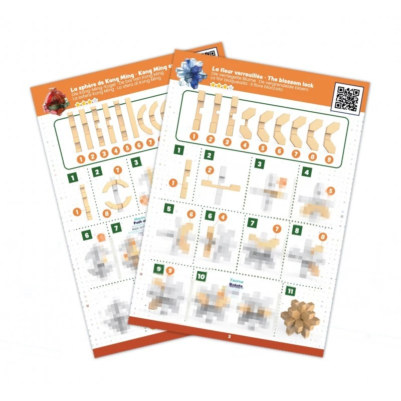 Образователна игра, Buki France, Brain buster за напреднали, 3 броя