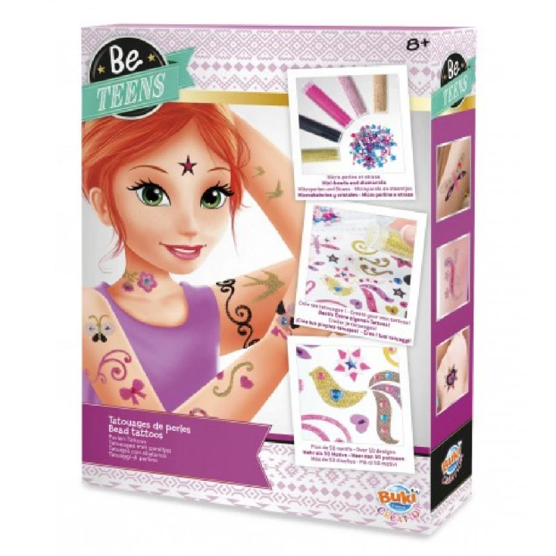 Направи си сам Buki France, перлени татуировки