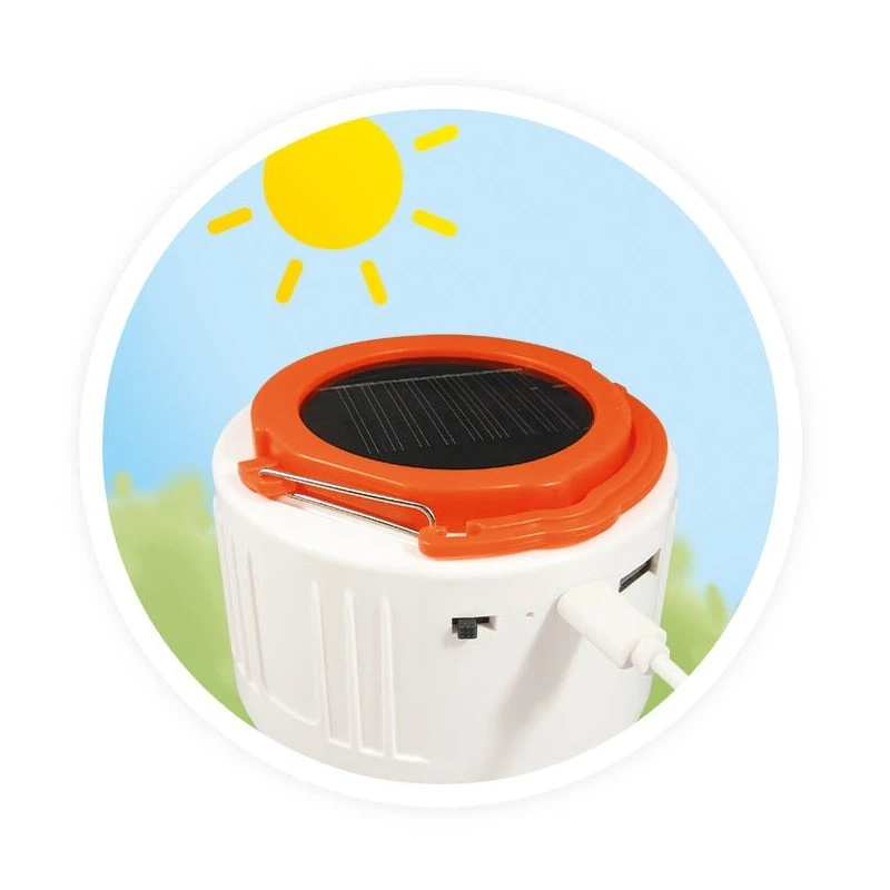 Интерактивна играчка, Buki France, Акумулаторен къмпинг фенер с USB и Bluetooth