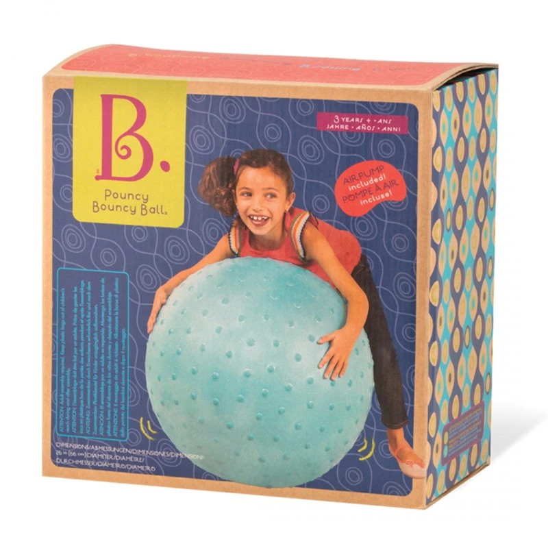 Детска активна играчка, Battat, Топка за гимнастика, 66 см