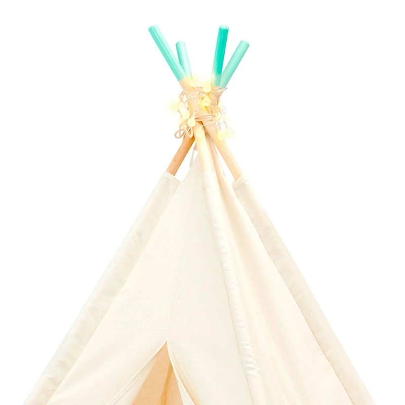 Комплект за игра, Battat, Палатка Дъга, 120 x 120 x 163 cm, 36 части