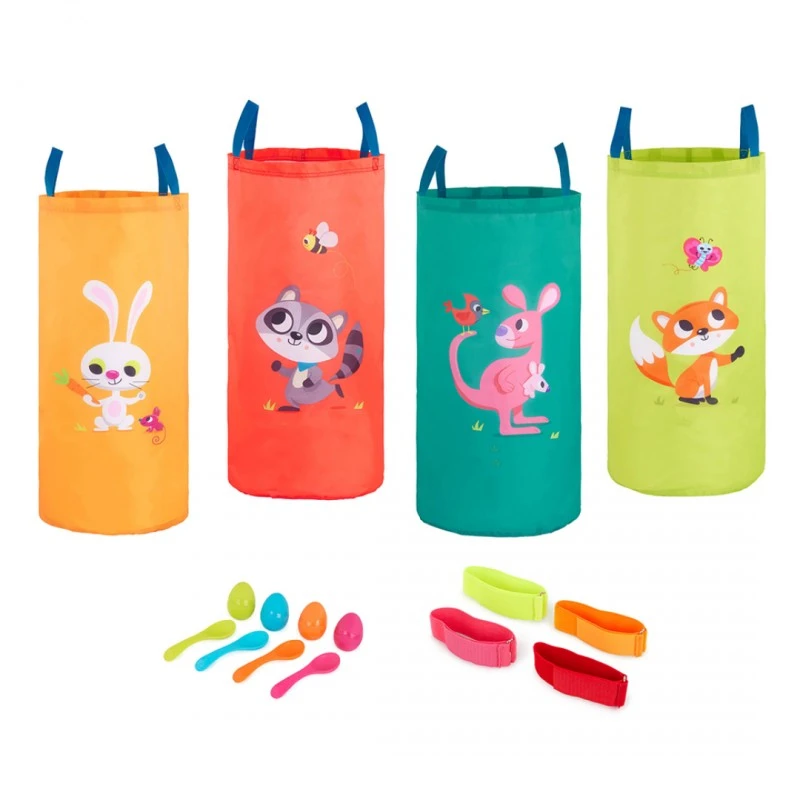 Комплект за игра, Battat, Състезания на открито 3 в 1, 16 части