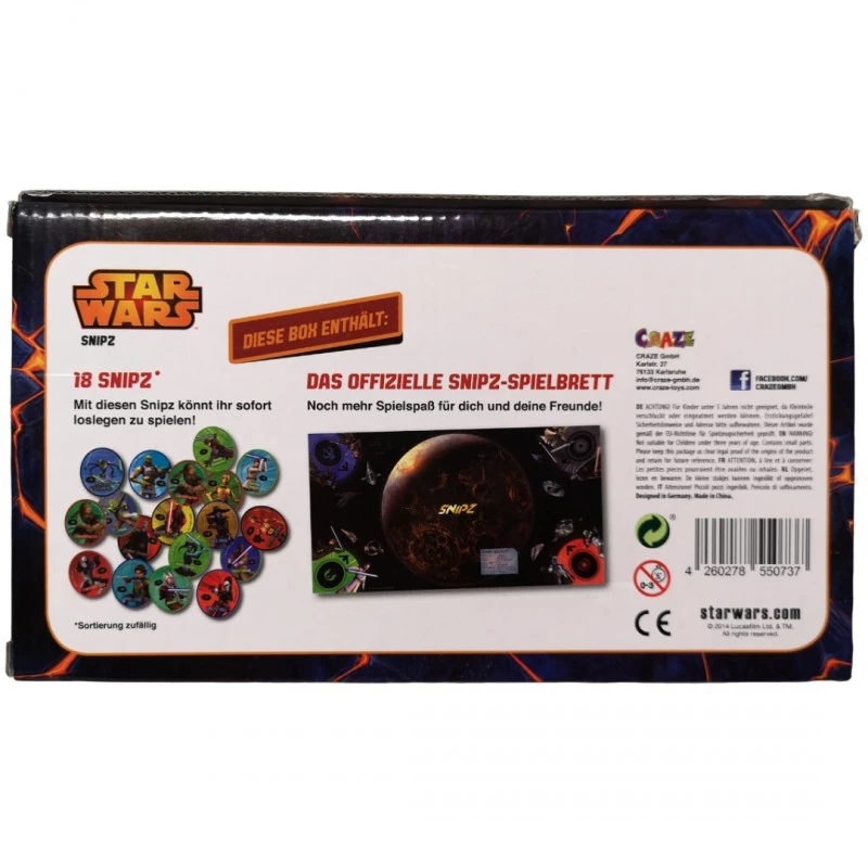 Комплект за игра, Craze, Star Wars Snipz, 19 части