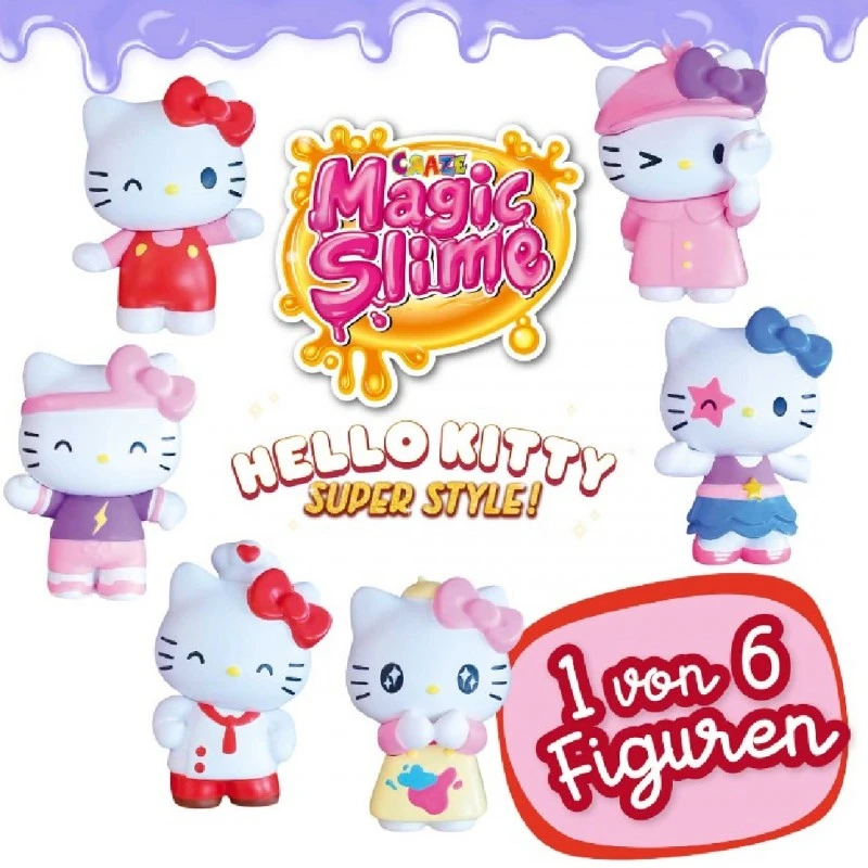 Магическо желе в торбичка с изненада, Craze, Hello Kitty