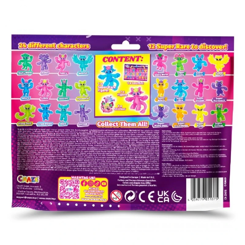 Колекционерска фигурка, Craze, Мини разтегливи създания