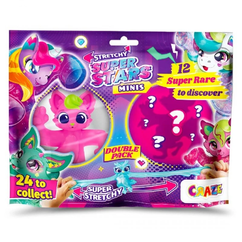 Колекционерска фигурка, Craze, Мини разтегливи създания