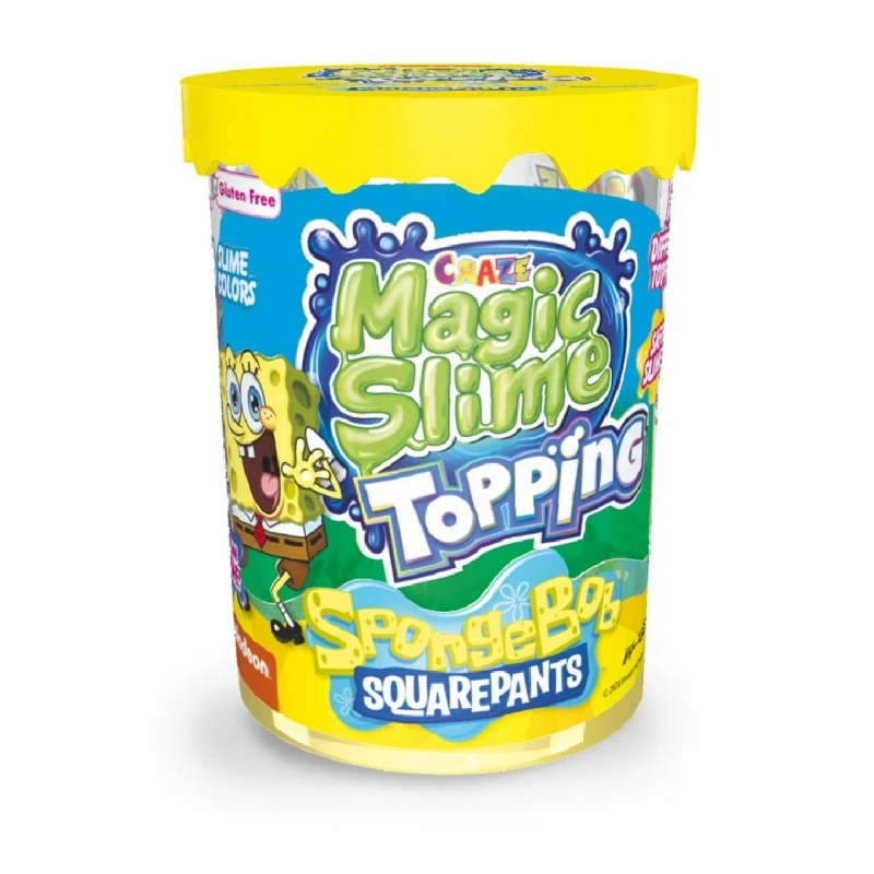 Магически слайм, Craze, Спондж Боб, 6 цвята